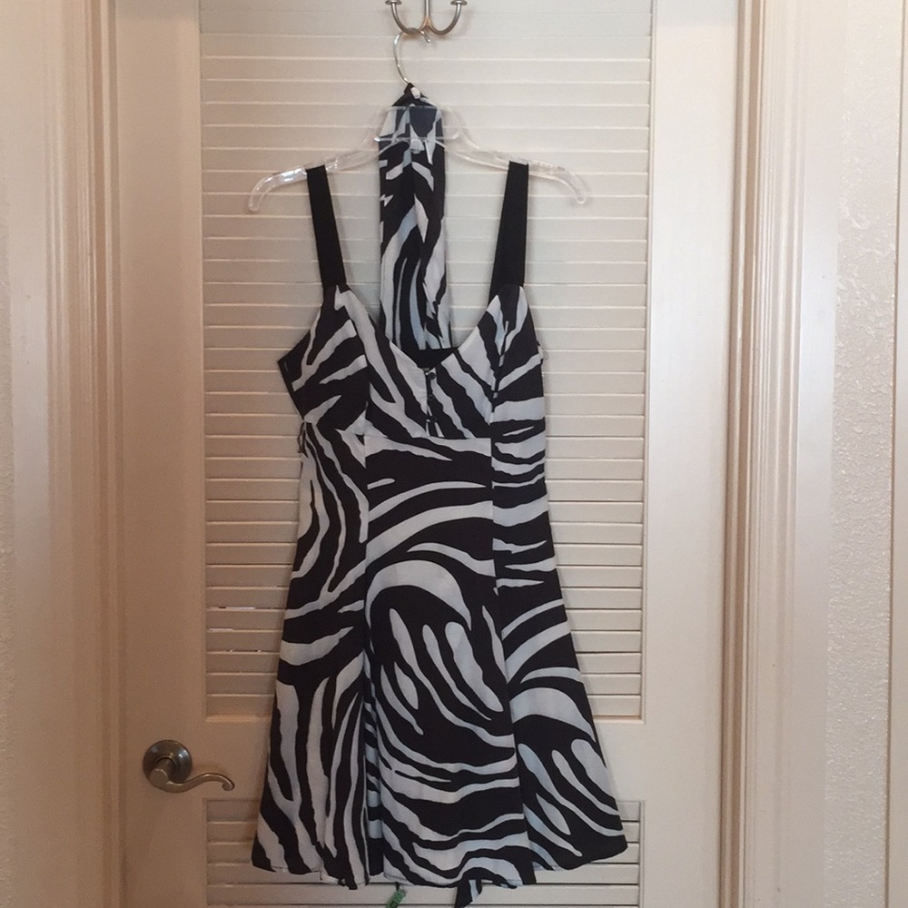 Zebra pattern Guess dress